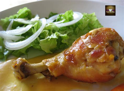 Pollo al Horno con Salsa - Recetas Fácil con Bela