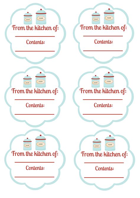 Free Printable - Food Labels and Canning Labels | Blissfully Domestic