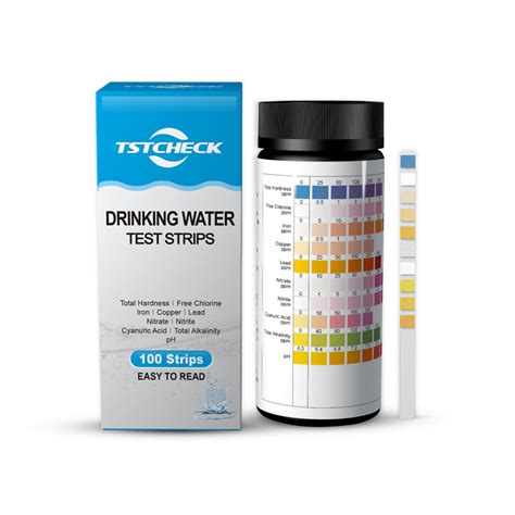 Supply Drinking Water Ph Chlorine Test Strips 10 In 1 Wholesale Factory - Jilin Test Bio ...