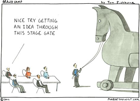 "Trojan Horse" cartoon | Tom Fishburne | Marketoonist