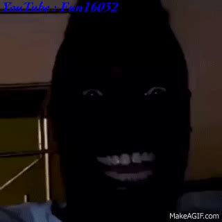 hey nigga - funny face - dark face - scary face on Make a GIF