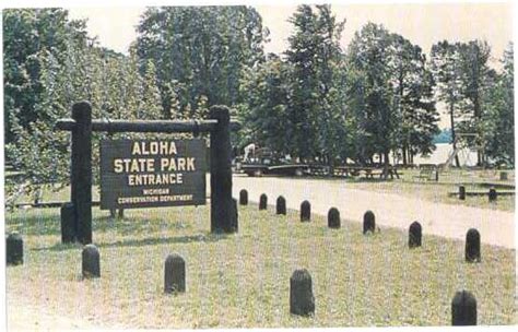 Aloha State Park Campground - Michigan Water Trails