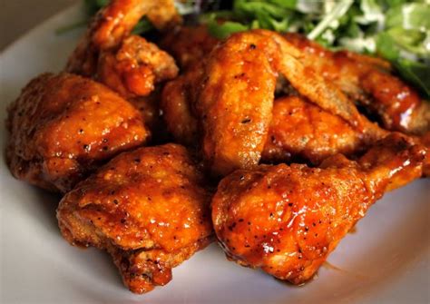 Buffalo BBQ Fried Chicken (or Chicken Wings) Recipe by Shinae - Cookpad