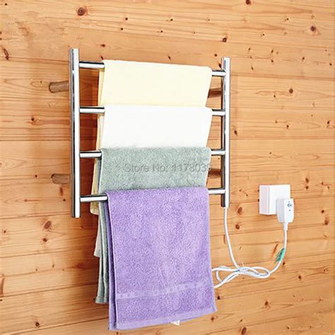 stainless steel electric heated towel rack,bathroom towel heater,towel rack intelligent ...