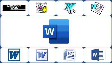 Microsoft Word Logo Evolution - YouTube