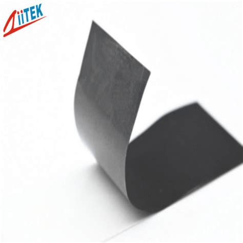 High Conductivity Reinforced Thermal Graphite Sheet , Black Graphite ...