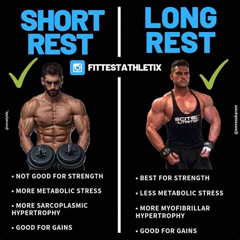 The Amount Of Time To Rest Between Sets for Strength Hypertrophy ...