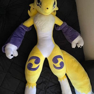 Renamon Custom Made Plush 79 - Etsy