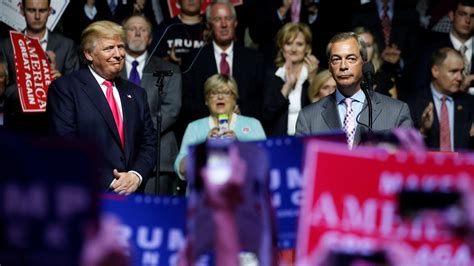 Donald Trump could meet 'good guys' Nigel Farage and Boris Johnson ...