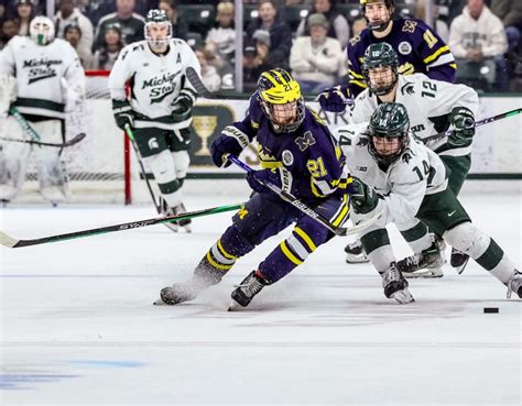 Michigan State Men's Ice Hockey: No. 5 Michigan Preview - Spartans ...