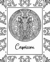 Free Printable Zodiac Sign Adult Coloring Pages 12 Sun Signs  sketch template