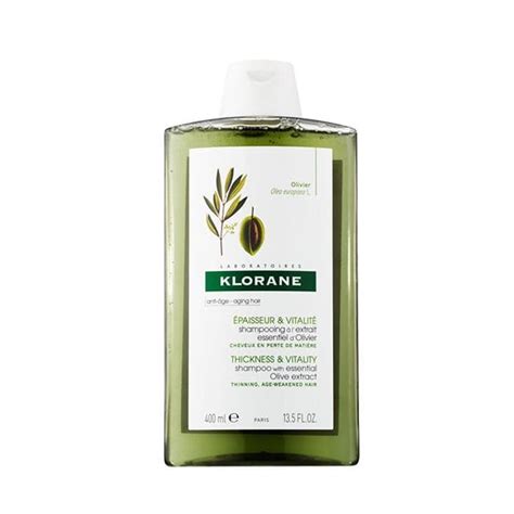 ШАМПОАН ЗА ИЗТЪНЯЛА КОСА С МАСЛИНА 400 мл. / KLORANE SHAMPOO WITH ESSENTIAL OLIVE EXTRACT FOR ...