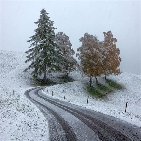 The First Snow by Sergey Ershov, Photography, Digital | Winter scenery, Winter scenes, Winter ...