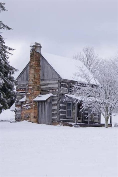 Love, Love, Love this cabin & Winter scene!! | Rustic cabin, Cabins in ...