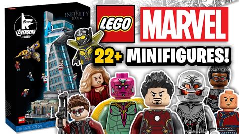 LEGO Marvel $550 Avengers Tower Minifigures Leak | Brick Finds & Flips