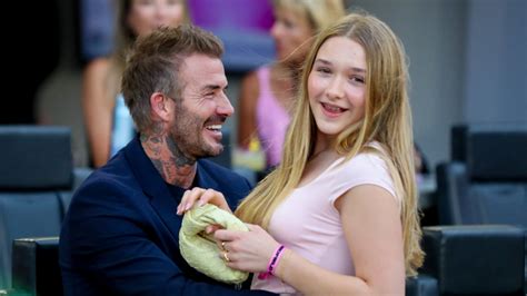 David Beckham Slammed for 'Cringe Worthy' & 'Inappropriate' Photo With Daughter Harper