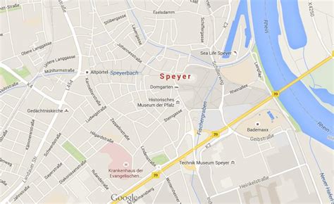 Map of Speyer