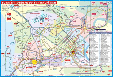 Large detailed tourist map of Ho Chi Minh city. Ho Chi Minh city large detailed tourist map ...