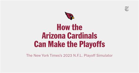 How the Arizona Cardinals Can Make the Playoffs: Through Week 17 - The ...