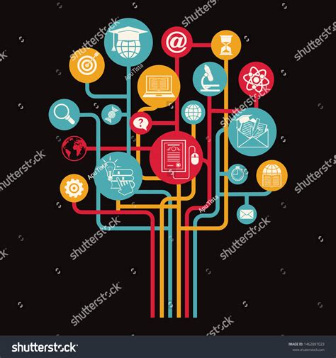 Science Technology Design Vintage Clip Art Stock Vector (Royalty Free) 1462887023 | Shutterstock