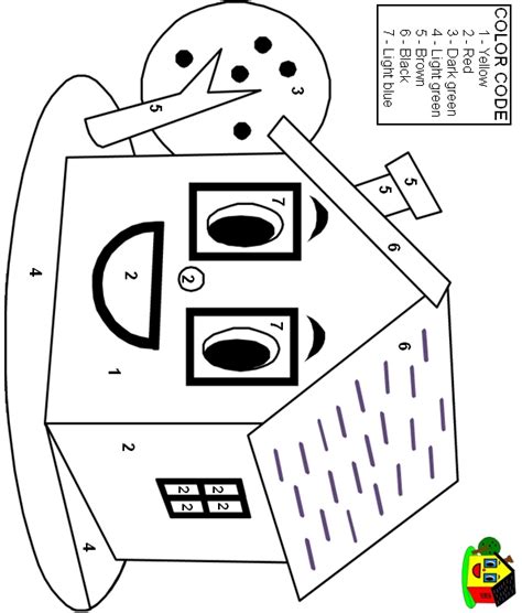 House Coloring Drawing And Colouring Worksheets : Print the worksheets about colours and ...
