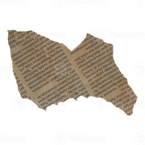 Texture Ripped Newspaper Old 25351676 PNG