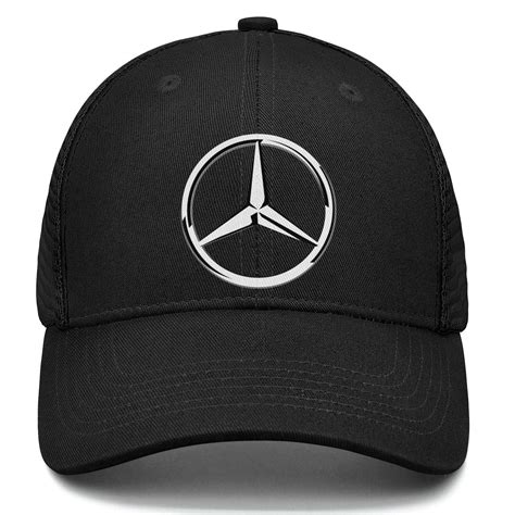 Snapback Classic Mesh Hats All Cotton Trucker Cap Mercedes-Benz-Logo