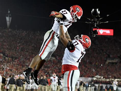 Ticket prices for the national championship game skyrocketed after Georgia won the Rose Bowl ...