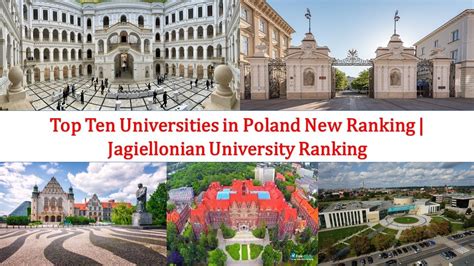 Top Ten UNIVERSITIES IN POLAND New Ranking | Jagiellonian University World Ranking - YouTube