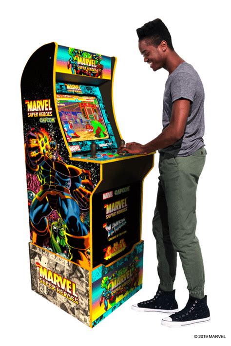 Save the World with the 'Marvel Super Heroes' Arcade Cabinet | The Toy Insider