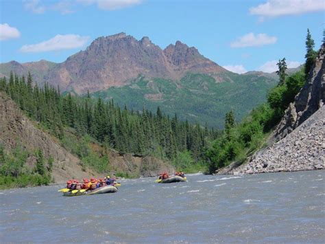 Alaska River Rafting Day Trip; Nenana River; Denali National Park