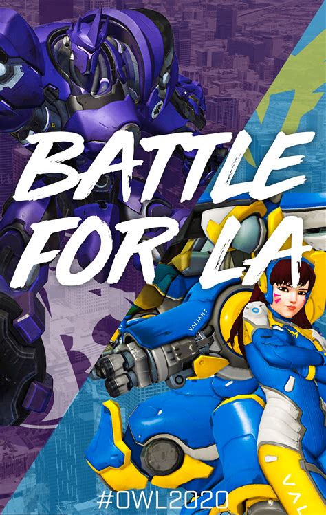 Battle For LA Poster on Behance