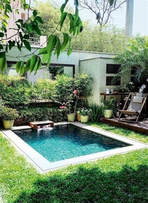 50 Gorgeous Small Swimming Pool Ideas for Small Backyard | Small ...