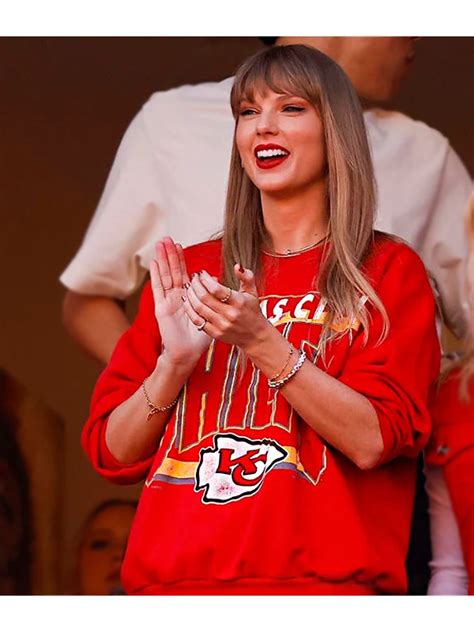 Taylor Swift Red Sweatshirt | Swift Red Fleece Sweatshirt