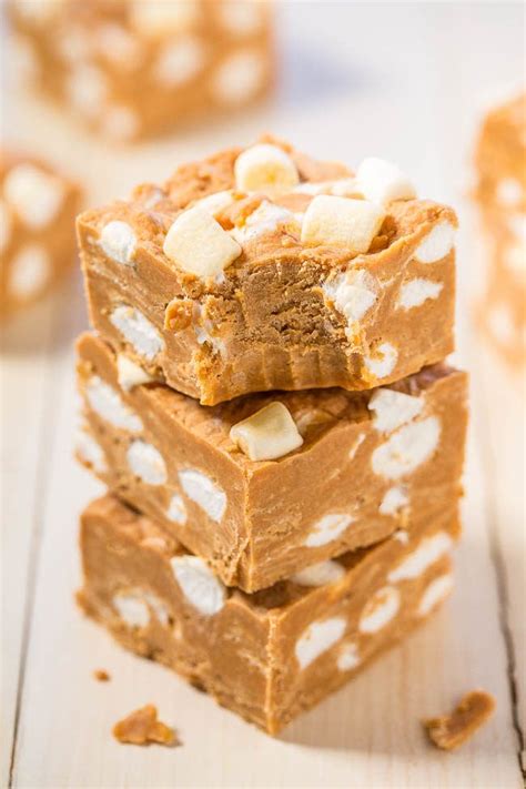 Peanut Butter Butterscotch Marshmallow Fudge | Recipe | Marshmallow ...