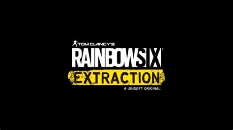 The Rainbow Six Extraction logo doesn't use the newly revised R6 logo ...