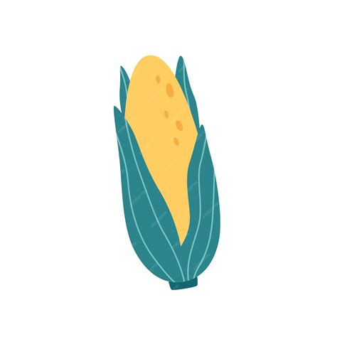 Premium Vector | Corn, vegetable. harvest, farming. healthy food. vector illustration in flat style