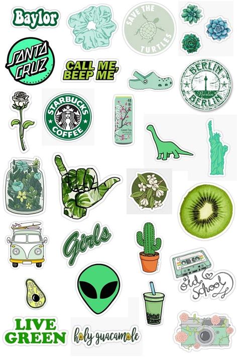 Hàng xịn xò green stickers cute Cho phòng tối đa sinh động