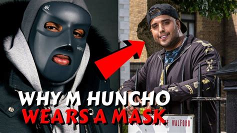 Why Does M Huncho The Rapper Really Wear His Mask - YouTube