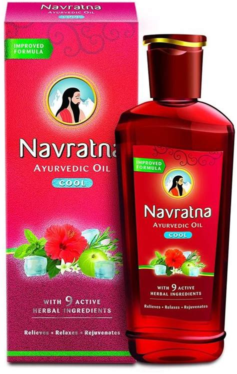 EMAMI Navratna Ayurvedic Cool Oil 100 ML Hair Oil - Price in India, Buy EMAMI Navratna Ayurvedic ...