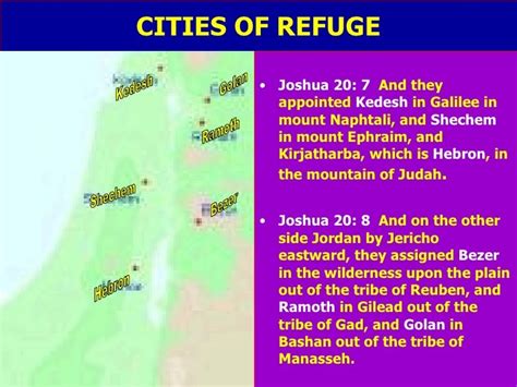 Cities Of Refuge