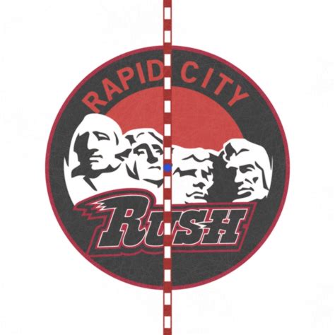 Rapid City Rush 2021 Center Ice and Rink Layout | TheFaceoff.net