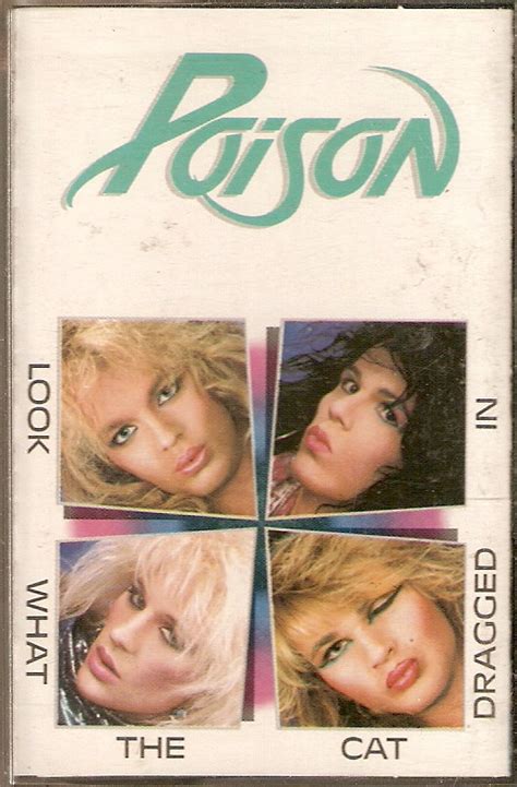 Poison - Look What The Cat Dragged In (1990, Cassette) | Discogs