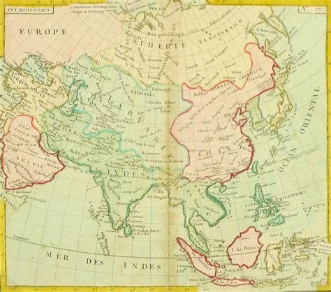 Map of Asia, 1767 - Original Art, Antique Maps & Prints