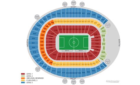 Broncos Stadium at Mile High, Denver CO - Seating Chart View