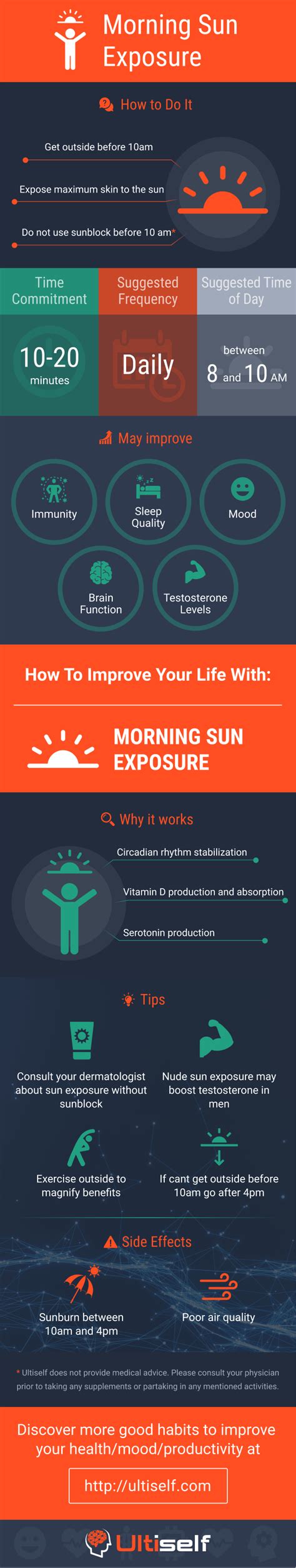 How Morning Sun Exposure Can Improve Your Health | Ultiself Habits