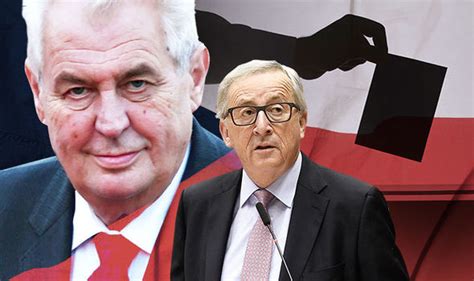 Czech election: President Milos Zeman ahead of EU supporting rival ...