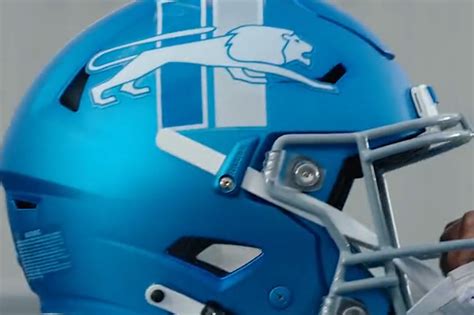 Detroit Lions Alternate Helmet 2024 - Cris Michal