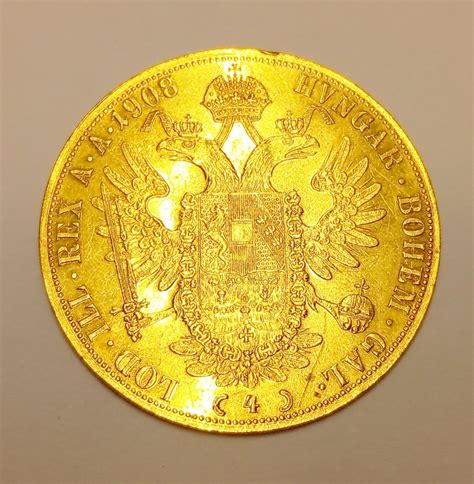 Austria. Franz Joseph I. (1848-1916). 4 Dukaten 1908 - Catawiki