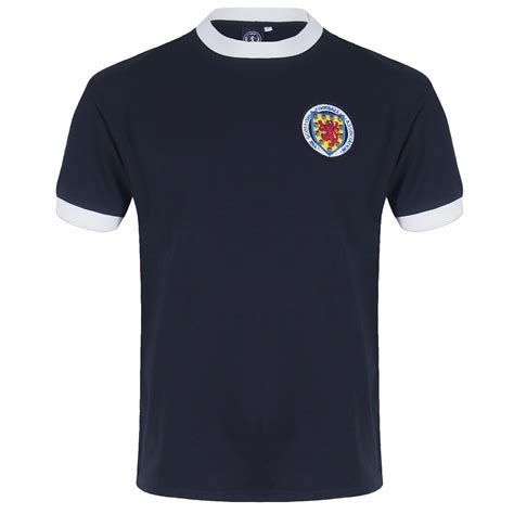 SCOTLAND OFFICIAL GIFT Mens Retro 1967 / 1978 World Cup Football Kit ...